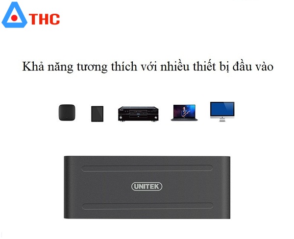 Bộ chia HDMI 1 ra 4 cổng hỗ trợ 4K*2K Unitek Y-5184A chính hãng